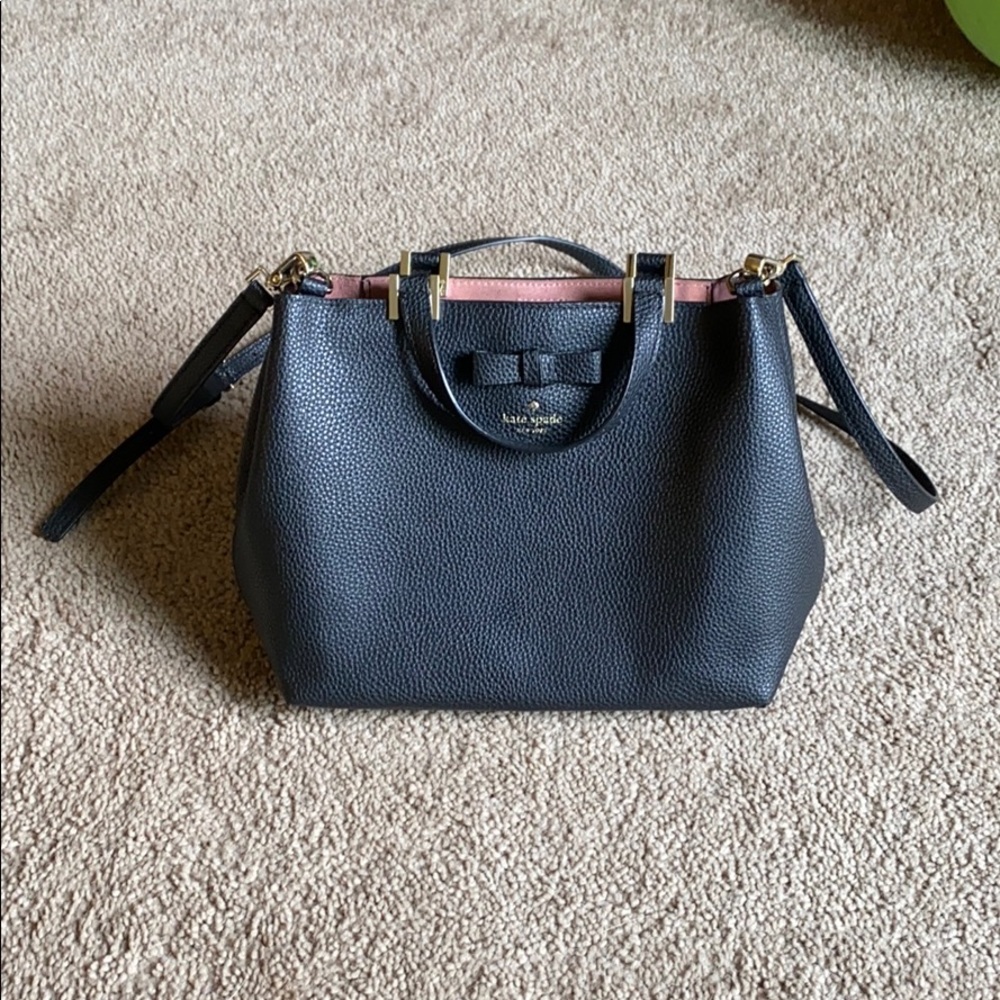 Kate Spade Black Leather Purse
